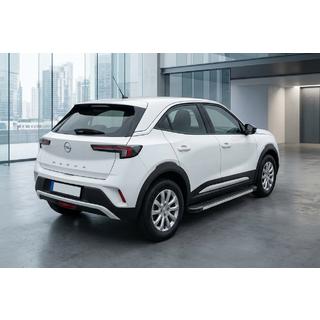 Боковые Подножки Maya V1 (2 шт., Алюминий) Opel Mokka 2021- гг. фото 1