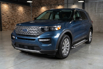 Ford Explorer 2019- гг. Боковые Подножки Maydos V2 (2 шт., Алюминий) фото 1