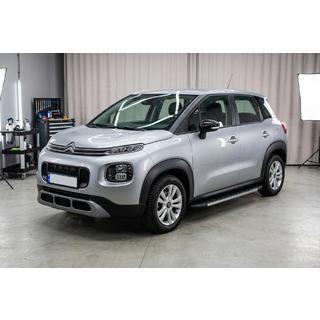 Боковые Подножки Duru (2 шт., Алюминий) Citroen C-3 Aircross 2017-2024 гг. фото 1