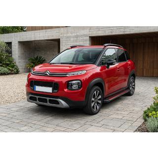 Боковые Подножки Maya Red (2 шт., Алюминий) Citroen C-3 Aircross 2017-2024 гг. фото 1