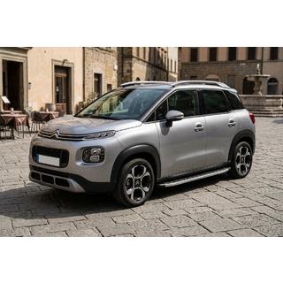 Боковые Подножки Fullmond (2 шт., Алюминий) Citroen C-3 Aircross 2017-2024 гг. фото 1