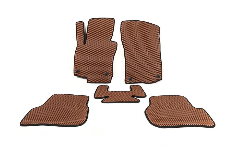 Skoda Octavia II A5 2006-2010 Коврики EVA (кирпичные) Image