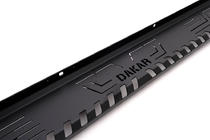 Боковые пороги Dakar V1 без LED (2 шт, металл) фото 3