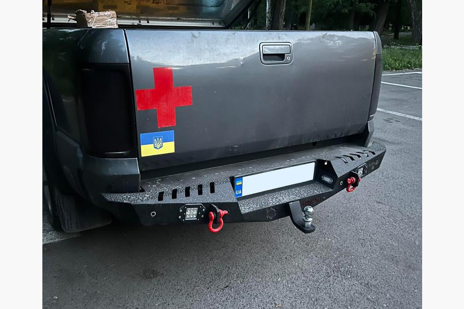 Volkswagen Amarok Задний бампер Dakar V1 Image