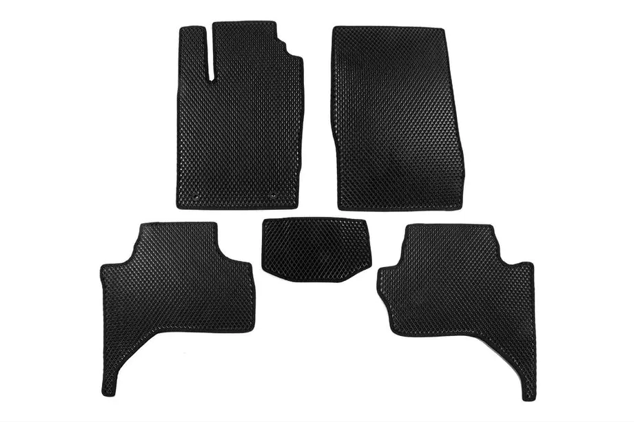 Mitsubishi L200 2015-2024 гг. Коврики EVA (Long base, черные) Image