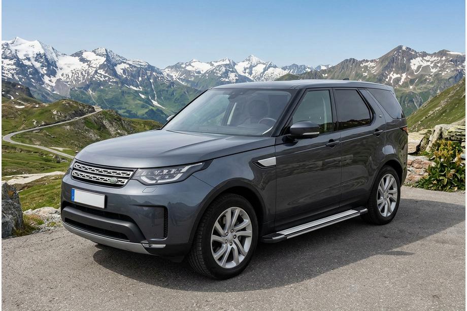 Land Rover Discovery V 2017- гг. Боковые Подножки Rainbow (2 шт., Алюминий) Image