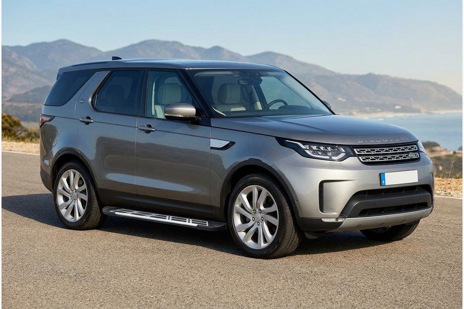 Land Rover Discovery V 2017- гг. Боковые Подножки Sunrise (2 шт., Алюминий) Image