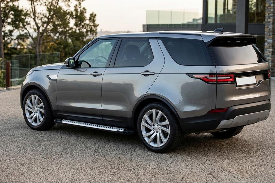 Land Rover Discovery V 2017- гг. Боковые Подножки Line (2 шт., Алюминий) Image