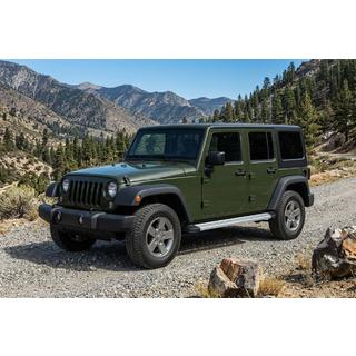 Боковые Подножки Maya V2 (2 шт., Алюминий) Jeep Wrangler 2018- гг. фото 1