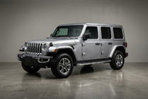 Jeep Wrangler 2018- гг. Боковые Подножки Maydos V1 (2 шт., Алюминий) фото 1