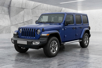 Jeep Wrangler 2018- гг. Боковые Подножки Rainbow (2 шт., Алюминий) фото 1
