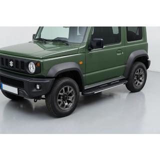 Боковые Подножки Bosphore Grey (2 шт., Алюминий) Suzuki Jimny 2018- гг. фото 1