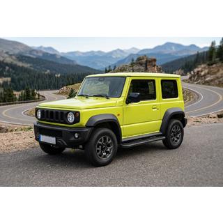 Боковые Подножки Bosphore Black (2 шт., Алюминий) Suzuki Jimny 2018- гг. фото 1