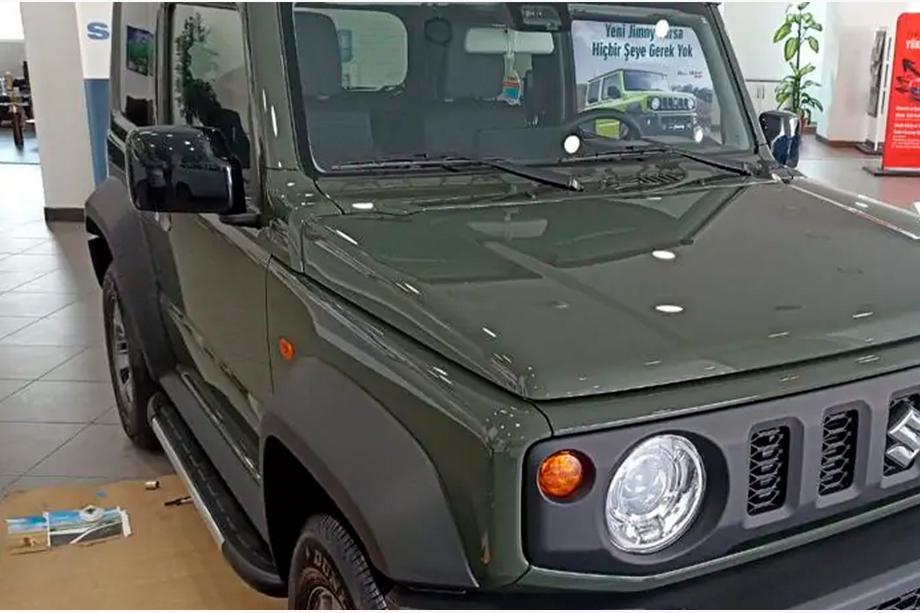 Suzuki Jimny 2018- гг. Боковые Подножки Duru (2 шт., Алюминий) Фото 6