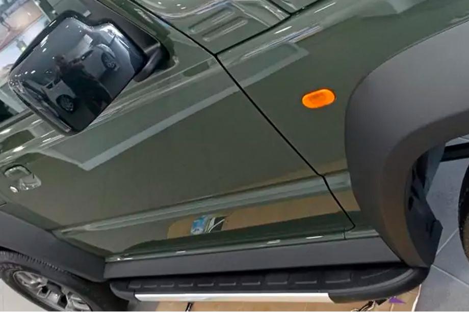 Suzuki Jimny 2018- гг. Боковые Подножки Duru (2 шт., Алюминий) Фото 4