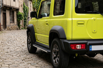 Suzuki Jimny 2018- гг. Боковые Подножки Maya V1 (2 шт., Алюминий) фото 1