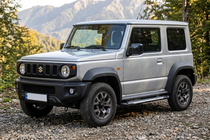 Suzuki Jimny 2018- гг. Боковые Подножки Line (2 шт., Алюминий) фото 1