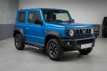 Suzuki Jimny 2018- гг. Боковые Подножки RedLine (2 шт., Алюминий) фото 1