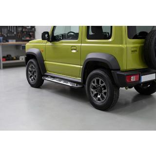 Боковые Подножки Sunrise (2 шт., Алюминий) Suzuki Jimny 2018- гг. фото 1