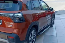 Suzuki SX4 S-Cross 2021- гг. Боковые Подножки Duru (2 шт., Алюминий) фото 5