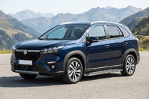 Suzuki SX4 S-Cross 2021- гг. Боковые Подножки Maydos V2 (2 шт., Алюминий) фото 1
