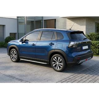 Боковые Подножки Fullmond (2 шт., Алюминий) Suzuki SX4 S-Cross 2021- гг. фото 1