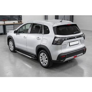 Боковые Подножки RedLine (2 шт., Алюминий) Suzuki SX4 S-Cross 2021- гг. фото 1