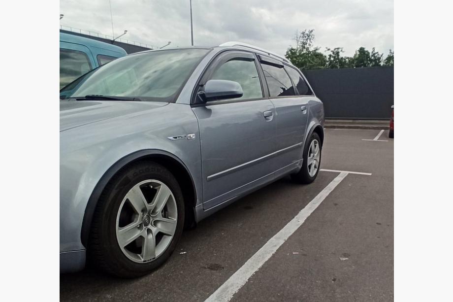 Audi A4 B6 2000-2004 гг. Расширители арок (4 шт, черные, ABS-пластик) Фото 3