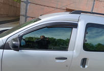 Dacia Dokker 2013-2022 гг. Ветровики на окна (2 шт., Sunplex Sport) фото 1