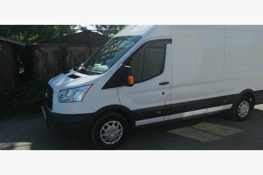 Ford Transit 2014- гг. Ветровики на окна (2 шт., Sunplex Sport) Фото 2