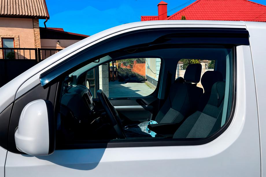 Citroen SpaceTourer 2016- гг. Ветровики на окна (2 шт., Sunplex Sport) Image