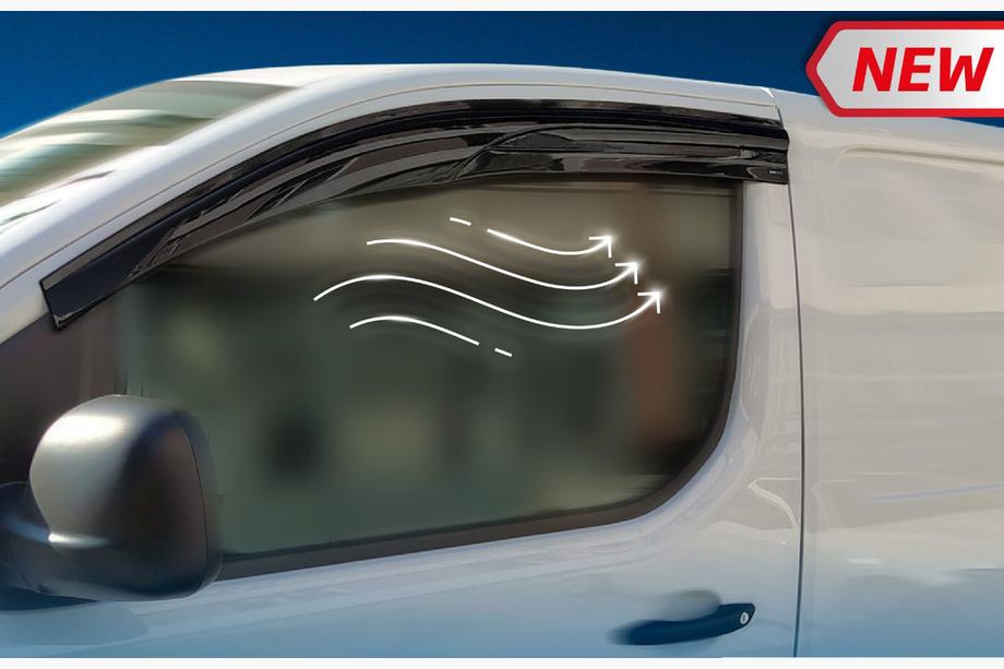 Citroen SpaceTourer 2016- гг. Ветровики на окна (2 шт., Sunplex Sport) Фото 7