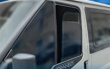 Ford Transit 2000–2014 гг. Ветровики Тип G (2 шт., Sunplex Sport) фото 5