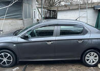 Peugeot 301 2012- гг. Ветровики на окна (4 шт., Sunplex Sport) фото 1