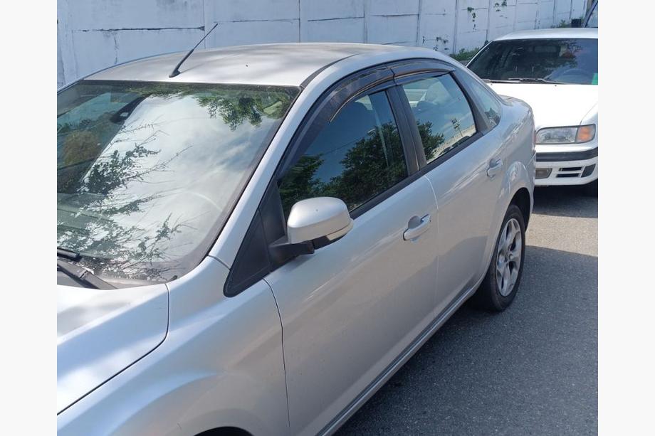 Ford Focus II 2005-2008 гг. Ветровики SD/HB (4 шт., Sunplex Sport) Фото 1