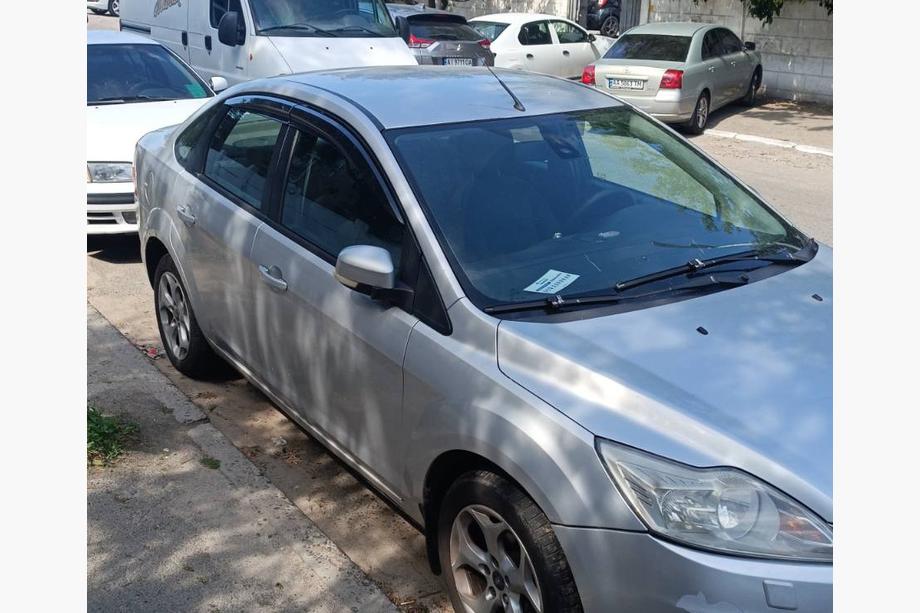 Ford Focus II 2005-2008 гг. Ветровики SD/HB (4 шт., Sunplex Sport) Фото 2
