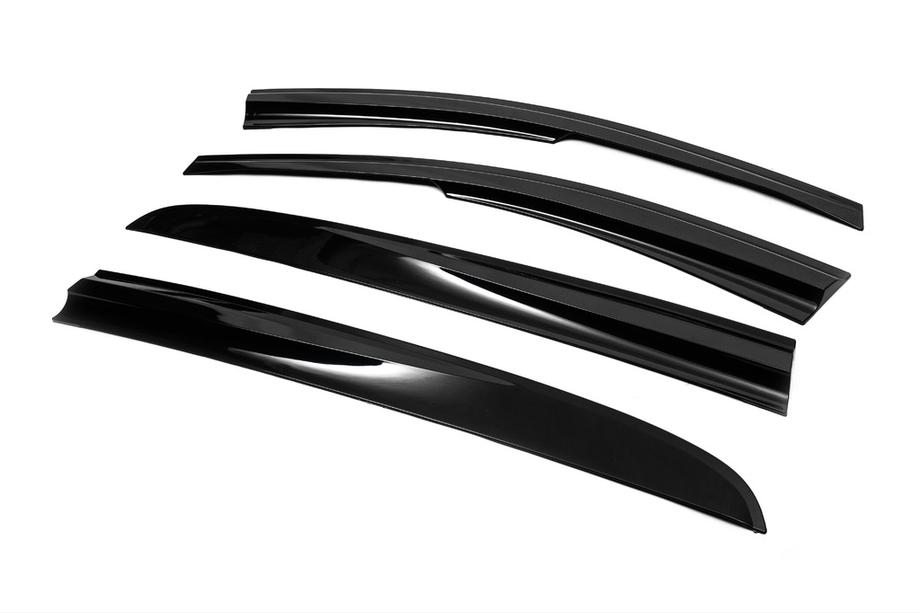 Opel Astra H 2004-2013 гг. Ветровики HB (4 шт., Sunplex Sport) Фото 4