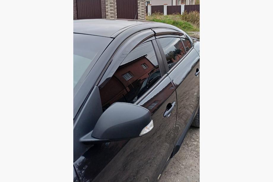 Renault Fluence 2009-2016 гг. Ветровики на окна (4 шт., Sunplex Sport) Фото 5