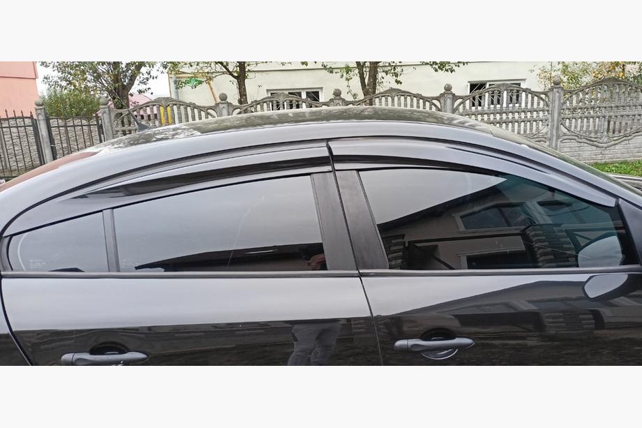 Renault Fluence 2009-2016 гг. Ветровики на окна (4 шт., Sunplex Sport) Фото 3