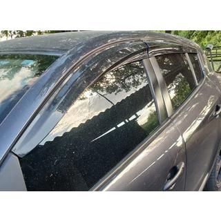 Renault Megane III HB 2009-2016 гг. Ветровики (4 шт, Sunplex Sport)