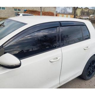 Volkswagen Golf 6 Ветровики Hb (4 шт, Sunplex Sport)
