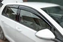 Volkswagen Golf 7/E-Golf 2012-2020 гг. Ветровики HB (4 шт., Sunplex Sport) фото 1