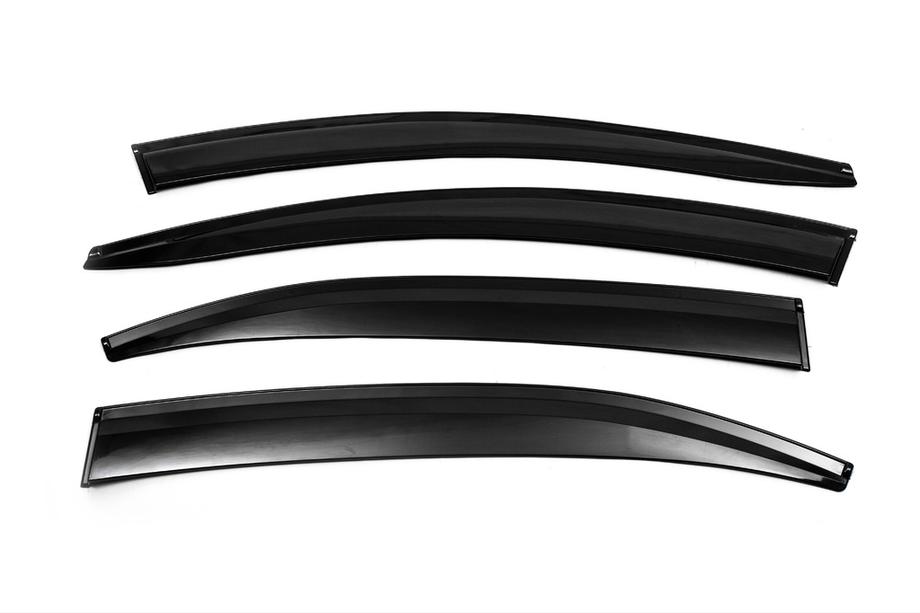 Volkswagen Jetta 2011-2018 гг. Ветровики на окна (4 шт., Sunplex Sport) Фото 3
