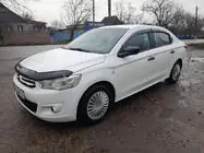 Citroen C-Elysee 2013-2022 гг. Ветровики с хромированным молдингом (4 шт., Sunplex Chrome) фото 4