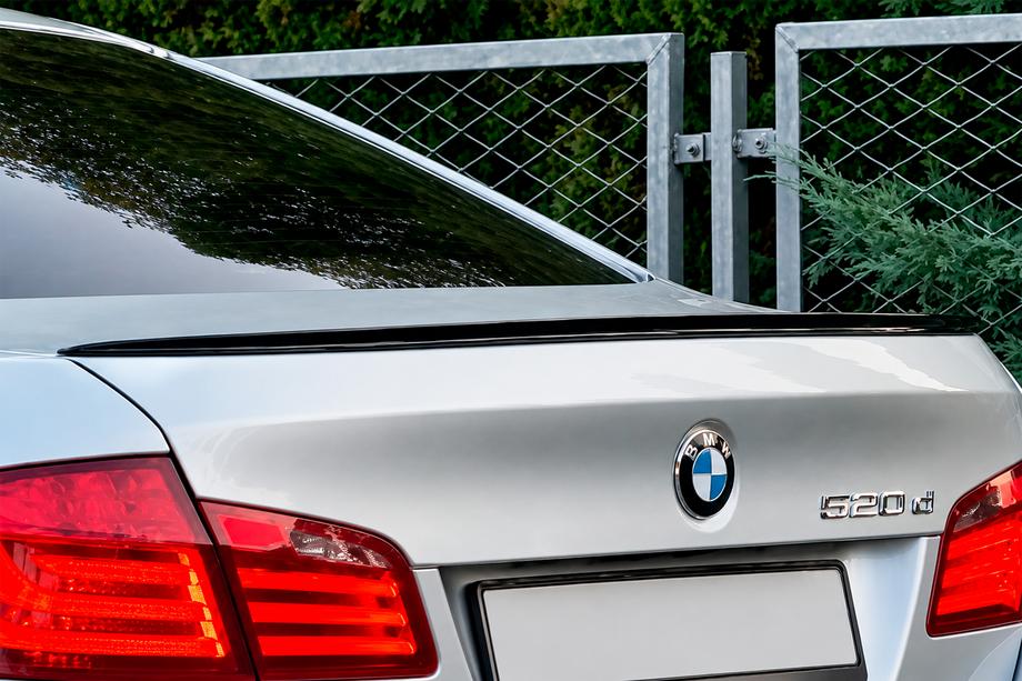 BMW 5 серия F10/F11 2010–2016 гг. Спойлер Lip Sunplex (для F10, черный) Фото 3