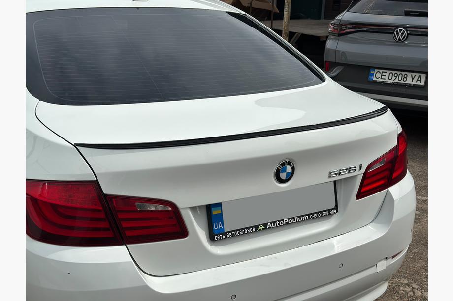 BMW 5 серия F10/F11 2010–2016 гг. Спойлер Lip Sunplex (для F10, черный) Фото 14