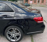Mercedes E-сlass W212 2009-2016 гг. Спойлер Lip (Sunplex, Черный) (130,5см x 5,8см) фото 5