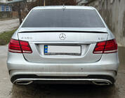 Mercedes E-сlass W212 2009-2016 гг. Спойлер Lip (Sunplex, Черный) (130,5см x 5,8см) фото 3