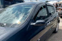 Renault Clio III 2005-2012 гг. Ветровики HB (4 шт, HIC) фото 3