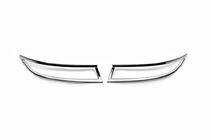 BMW X5 E70 2007-2013 гг. Хромированные накладки на задние противотуманные фары (2 шт) фото 2